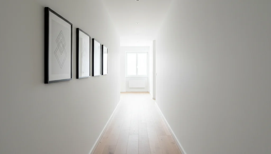 Pasillo estrecho con 50×70