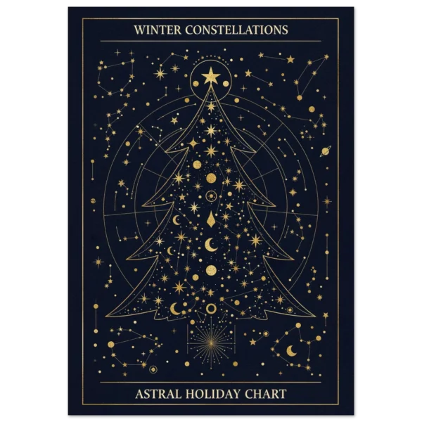 Constelación Invernal lámina decorativa impresa