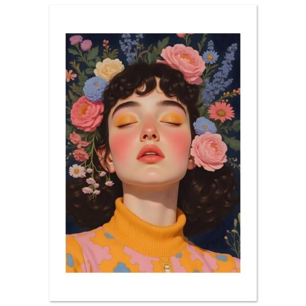 Sueño Florido lámina artística impresa