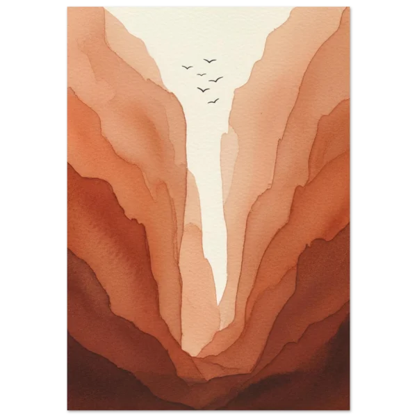 Canyon Valley lámina artística impresa