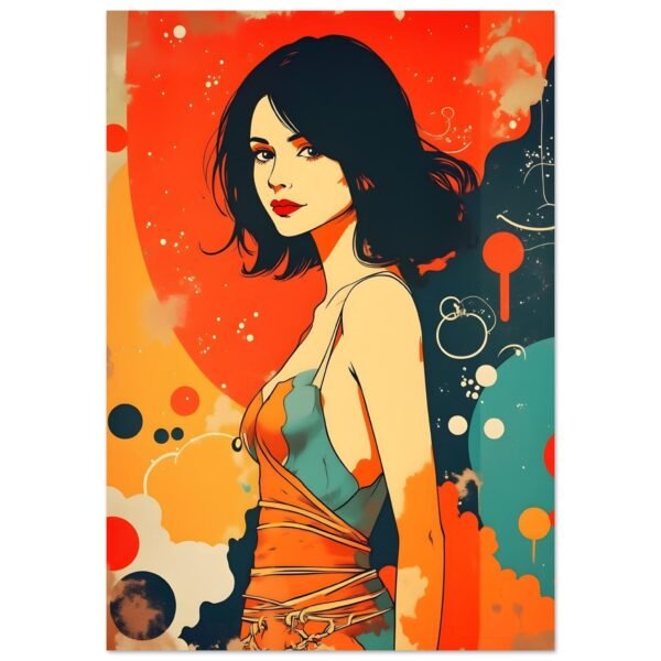 Ecos de un Futuro Pasado lámina impresa decorativa