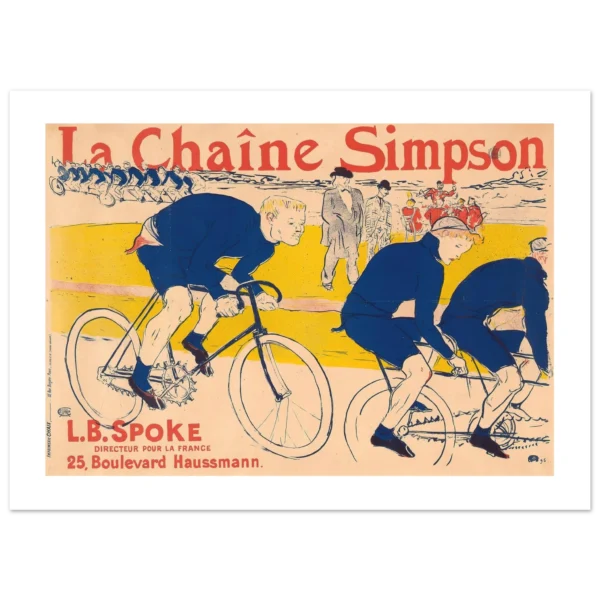 The Simpson (1896) lámina decorativa impresa