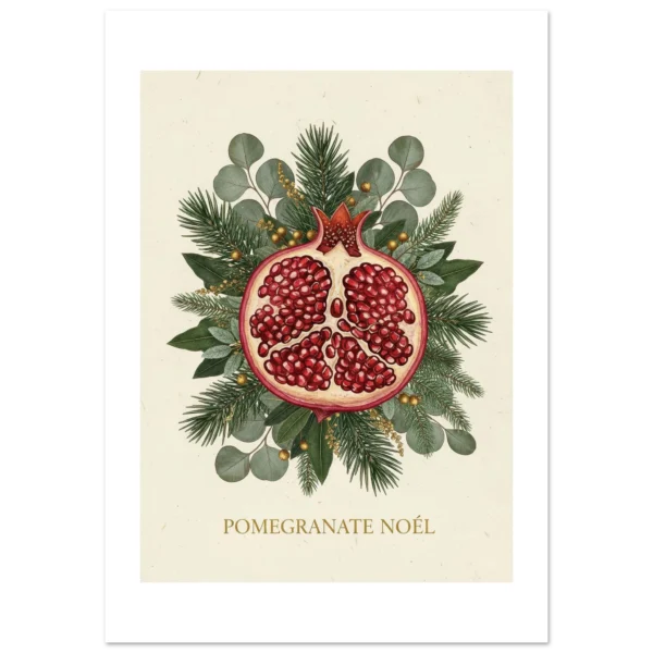 Granada Navideña lámina decorativa impresa