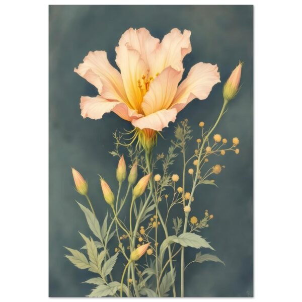 Florecimiento Eterno lámina impresa decorativa