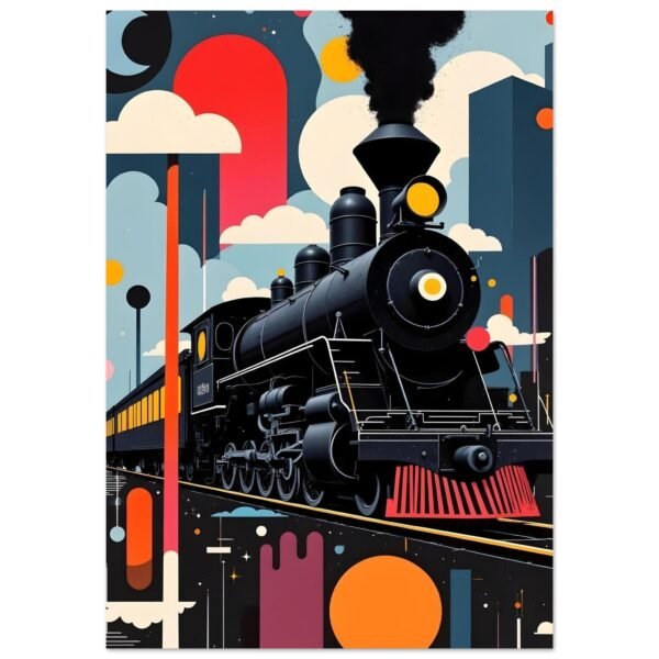 Departure lámina decorativa impresa