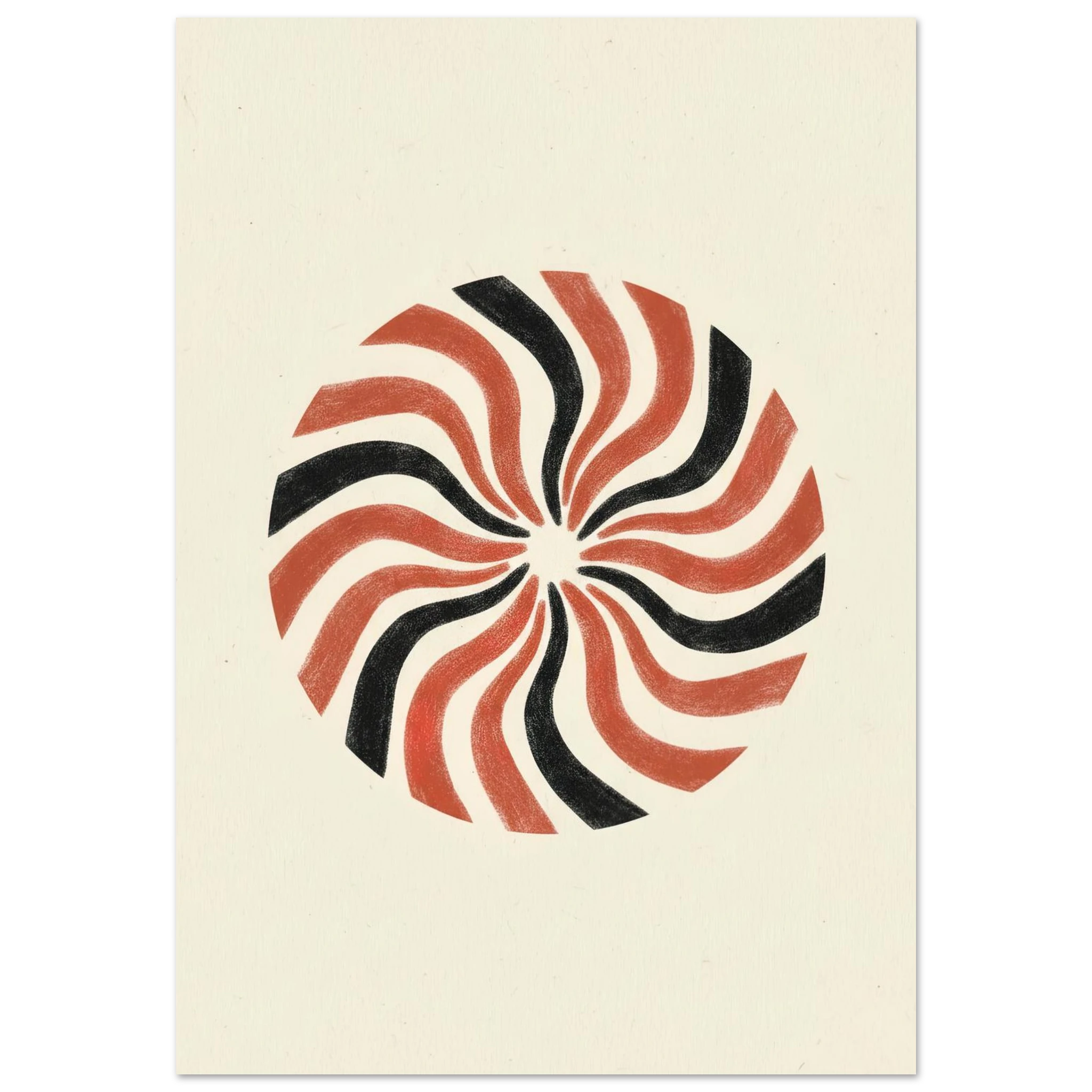 Ornamento Starburst lámina decorativa impresa