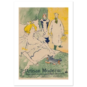 L'Artisan Moderne (1894) lámina impresa decorativa